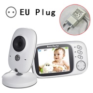 CVDFR VB603 3.2นิ้ว LCD วิดีโอติดตามเด็กไร้สาย2ทางระบบเฝ้าระวังด้วยการมองเย็นยามค่ำคืนคุยเสียงกล้องว