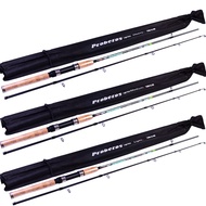 PROBEROS L/M/MH Power เบ็ดตกปลาหมุน1.8M 40T Carbon Rod คันเบ็ดสปินนิ่งตกปลาด้ามจับไม้โอ๊กตกปลา Jiggi