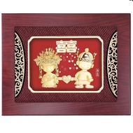 Wedding Gift | 24K Gold Foil | ROM Table Display | Newlywed | Wedding Decor | Couple Gift | Forever 