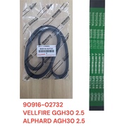 6PK1244 TOYOTA VELLFIRE ALPHARD AGH30 2.5 FAN BELT 90916-02732