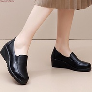 Hawkwell Women Slip On Nurse Shoes Work Shoes White/Black-Elora/6920