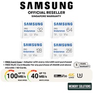Samsung microSD Card PRO Endurance Dashcam CCTV Camera FHD/4K 64GB 128GB 256GB MBMJ