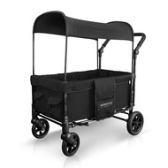 Wonderfold W1 Stroller Wagon - Jet Black