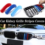 in stock Car BMW M Sport F10 F30 F31 F48 G30 X1 X5 X6 Car Kidney Grille Stripes Covers Front Grill C