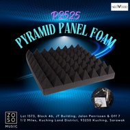 NEOWOOD P2525 / P5050 PYRAMID FOAM PANEL/ACOUSTIC PANEL (NEOWOOD/ ACOUSTIC PANEL/ ACOUSTIC FOAM/ ZOS