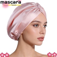 MARA Silk Satin Hair Bonnet, Breathable Satin Fabric Mulberry Silk Wrap, Premium Adjustable Luxury S