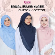 OUT OF STOCK : TUDUNG BAWAL SULAM KLASIK (BORONG SAHAJA)