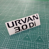 sticker nissan urvan 3.0di replacement sticker