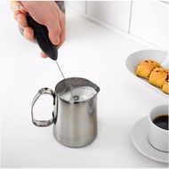 [EZY] Home Electric Kitchen Whisk Mini Eggs Coffee Milk Stainless Steel Blender Household Hand-held 