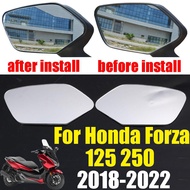 For HONDA Forza 125 250 NSS Forza125 Forza250 Accessories Convex Mirror Increase Rearview Mirrors Si