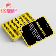 [risingmpS] I‘M NOT DRUNK Card Games For Adults Fun Drinking Games For Game Night & Hen's Party Desk