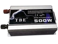 [ KP ] จำหน่าย TBE inverter pure sine wave 500W 12V มีประกัน เครื่องแปลงไฟรถเป็นไฟบ้าน คลื่นกระเเสไฟนิ่ง (DC 12V TO AC 220V) อินเวอร์เตอร์หรือหม้อแปลง ใช้สำหรับเ