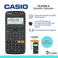 Casio Scientific FX97SGX FX-97SG X Scientific Calculator Approved for SG School Use