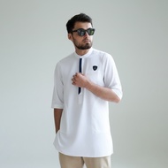 SAMASE R092 Men's Kurta 3 Sleeves/4 | Modern Casual Muslim Kurta Kurta Lelaki Kurta 3/4 Sleeve