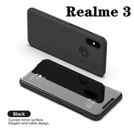 พร้อมส่ง!! Case Realme 3 เคสเปิดปิดเงา Smart Case เคสฝาเปิดปิดเงา สมาร์ทเคส ตั้งได้ Realme3 realme3 เคสกระเป๋า เคสเงา