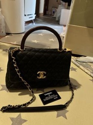 Chanel coco handle medium flap bag classic flap