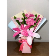 [Bouquet] of Fuzzy wire flowers