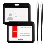 Two Sided Transparent Vaccination Record Card Protective Sleeve Waterproof Protective Case Card Prot