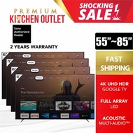 Sony Bravia XR Full Array LED 4K UHD Google TV X90K Series 85" XR-85X90K | 75" XR-75X90K | 65" XR-65