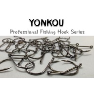 Mata Kail Tajam Killer J Shape Carbon Steel Hook Iseama Professional Fishing Hook Series