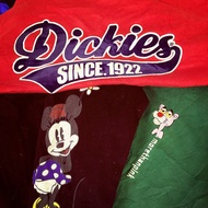 Dickies,disney,pancoat branded sweatshirt/hoodie