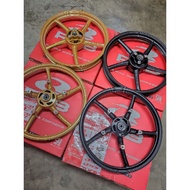 SPORTRIM RCB/RAPIDO SP522 SUZUKI RAIDER FI/BELANG GOLD&MATT BLACK 💯 %ORIGINAL