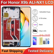 6.78" For Honor X9B ALI-NX1 LCD Display Touch Panel Digitizer Assembly Replacement For Honor X9B LCD