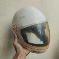 Vintage Helm Full Face Astronot Jadul TRX Honda, Baca Deskripsi