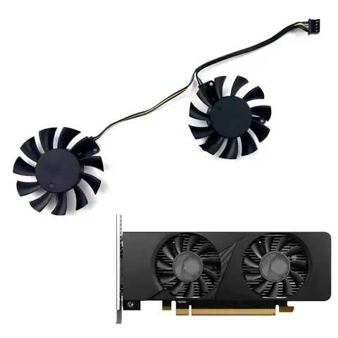 NEW Cooling Fan For MSI GeForce RTX 3050 LP 6G OC graphics card replacement fan 46mm 4pin HA5510H12F