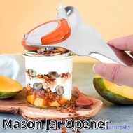 SAVORYSKY​ Manual Bottle Opener, Easy Twist Stainless Steel Mason Jar Opener, Smooth Opening Multifu