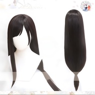 Tifa Lockhart Cosplay Wig Long Straight Black Brown FF7 Tifa Wigs Wome Anime Cosplay Wigs Heat Resis