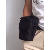 Men Construction Site Mobile Phone Bag Large Capacity Wear Belt Waist Bag