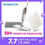 7.7 Brand Box X Boomjoy P4 Spray Mop+Mop Refill Cleaning Tools Bamboo Towel Kitchen Helper