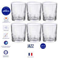 Duralex Jazz tumbler 260 ml เซต 6 ใบ แก้วกาแฟ ชา แก้วน้ำ tempered glass