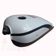 Motorcycle Blue White Fuel Tank GN125 Fuel Tank Domestic 125-8 Fuel Tank Prince Fuel Tank Side Cover