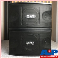 1คู่ ตู้ลำโพงคาราโอเกะ 8 นิ้ว NPE รุ่น K-350 ราคาต่อ1คู่ 2ใบครับ K350 ตู้ลำโพง K 350 ตู้คาราโอเกะ 8น