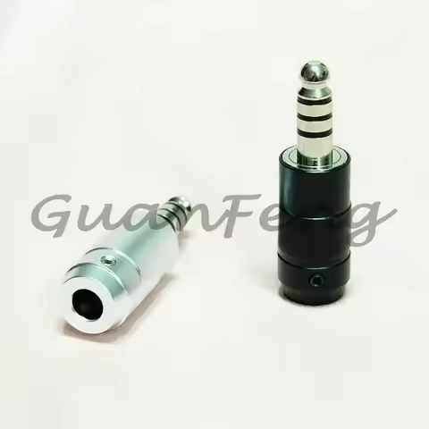 1PC 7.1mm 7.1 Helicopter Plug Headset Adapter U-174 / U Type Male/Female Connector Jack for David Cl