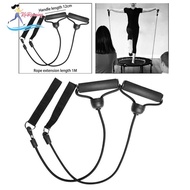 [Whweight] 2x Exercise Bands with Handles Indoor Outdoor Trampoline Resistance Bands