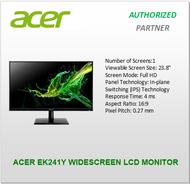 Acer EK241Y Widescreen LCD Monitor