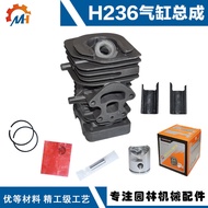 Sesuai untuk Husqvarna HUS236 Set Silinder Husqvarna Chainsaw HUS235/H240/H236 Pemasangan Silinder