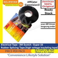 Electrical Tape - Scotch3m - Scotch 23 Rubber Splicing Tape (high voltage insulation tape)