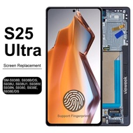 S25Ultra S938B S938B/DS 6.67" AMOLED Screen with Frame for Samsung Galaxy S25 Ultra LCD Display Digi