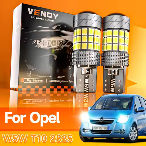 2x LED Clearance Light W5W T10 For Opel Agila Antara Arena Astra F G H Campo D Frontera Meriva A Sig