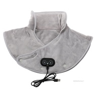 ความร้อนไหล่คอไหล่คอสเจอร์ USB ปากมดลูกห่อหุ้มความร้อนบีบอัดช่วยบรรเทาอาการปวดเมื่อยล้า GHD-TH