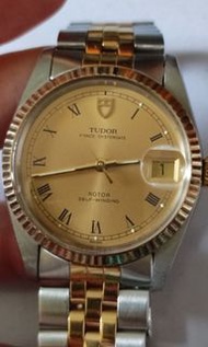 原裝 Tudor 74033 羅馬數字面 Prince Oysterdate 自動手錶