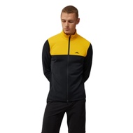 J. Lindeberg Mens Banks Mid Layer Full Zip Golf Jacket - Daylily M