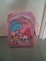 My Melody 粉色小學生書包