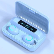 Tai Nghe Bluetooth M100 /M10 / F9 bản Pro upgrade Pin Trâu 3000mah Nút Cảm Ứng screen Led Gaming Chố