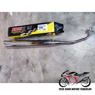 Exhaust pipe Muffler assy (Standard Power) (KOZI) honda ex5 high power ex5 Dream (Bunyi sama Standar