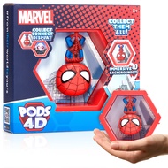 WOW! PODS 4D Marvel Spiderman - Unique Connectable & Collectable Spiderman Figure, Wall/Shelf Displa